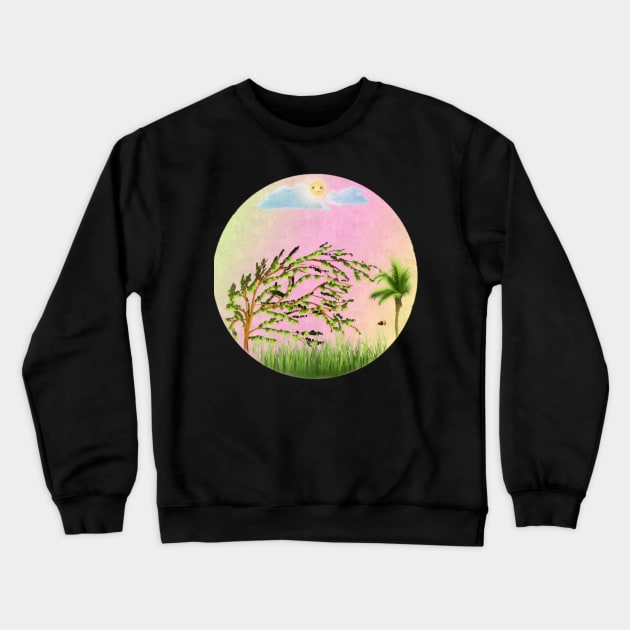 Nature Crewneck Sweatshirt by yooraspearl